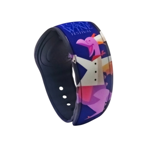 Disney Figment Epcot Food & Wine Passholder Limited Edition Magicband - Picture 1 of 9
